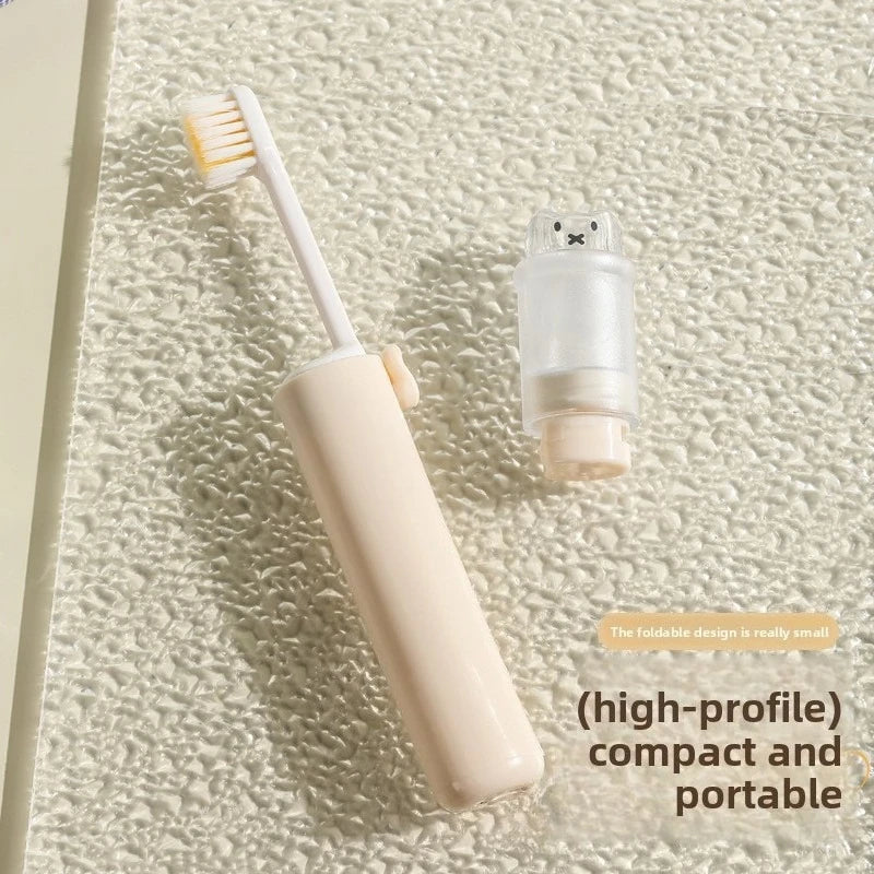 Travel Foldable Toothbrush Set 2 in 1