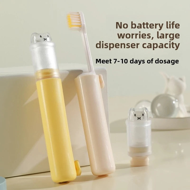 Travel Foldable Toothbrush Set 2 in 1