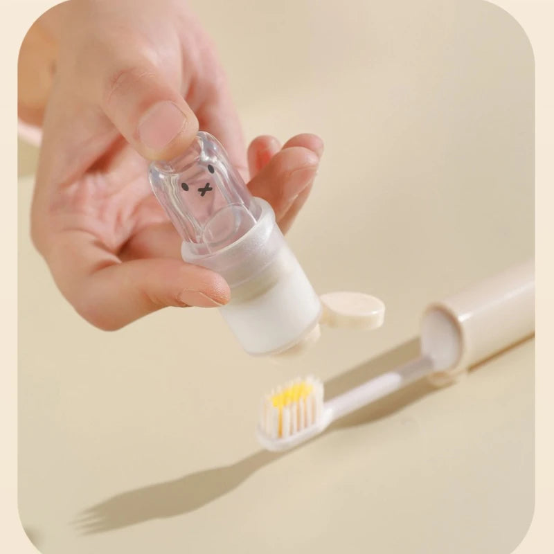 Travel Foldable Toothbrush Set 2 in 1