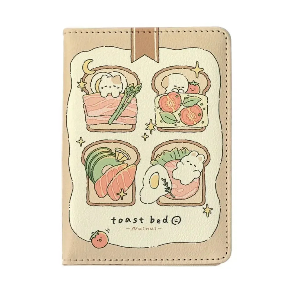 Rabbit Passport Cover Fashion Women Men Pu Leather Travel Wallet Cartoon Passport Holder High Quality Case for Passports