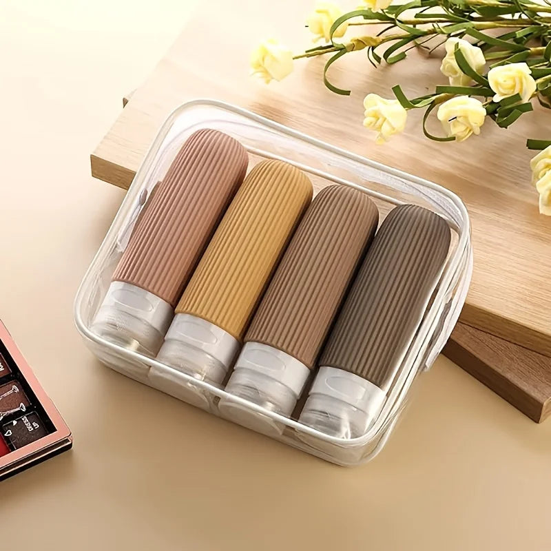 Travel essential bottle set