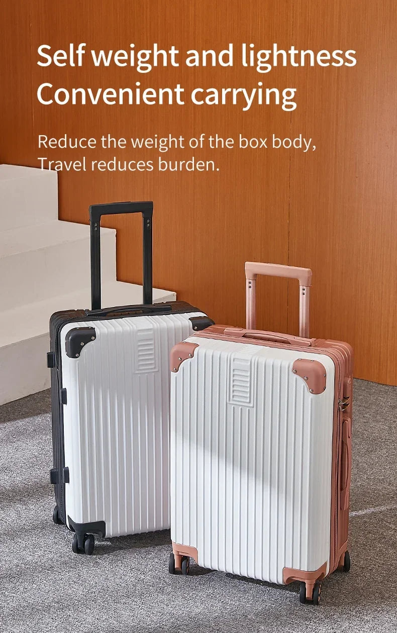 Aluminum Magnesium Alloy Travel Luggage Trolley