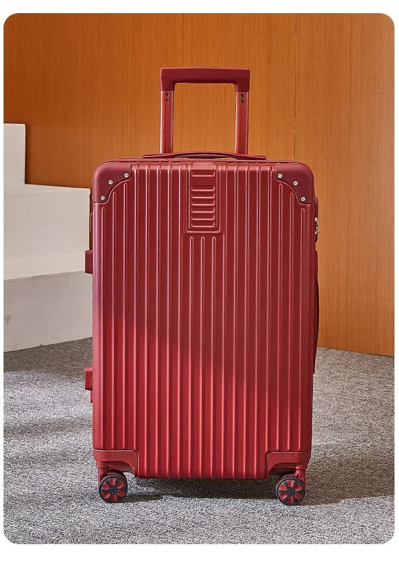 Aluminum Magnesium Alloy Travel Luggage Trolley