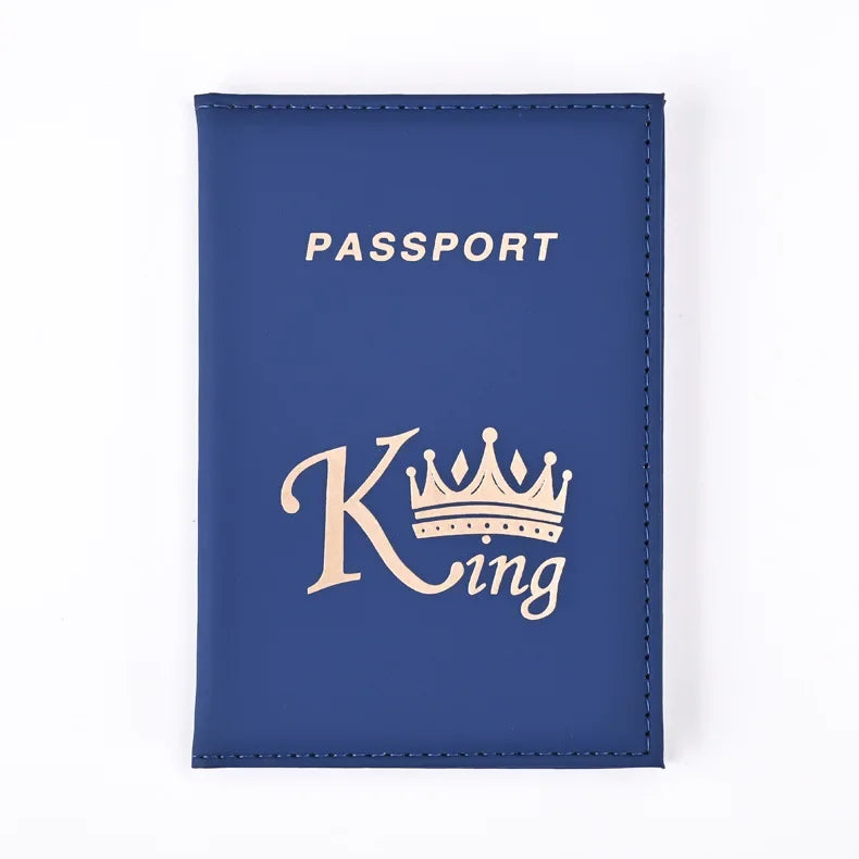 Queen and King Passport covers