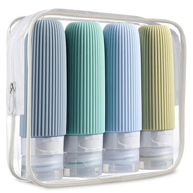 Travel essential bottle set