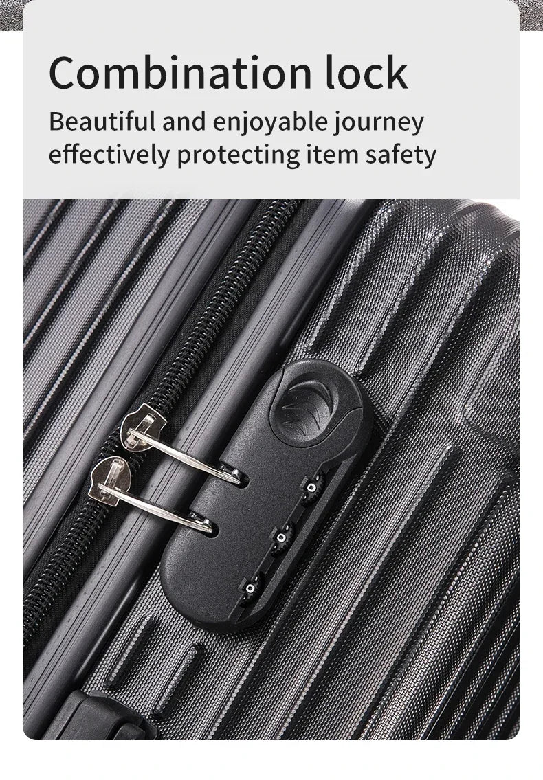 Aluminum Magnesium Alloy Travel Luggage Trolley