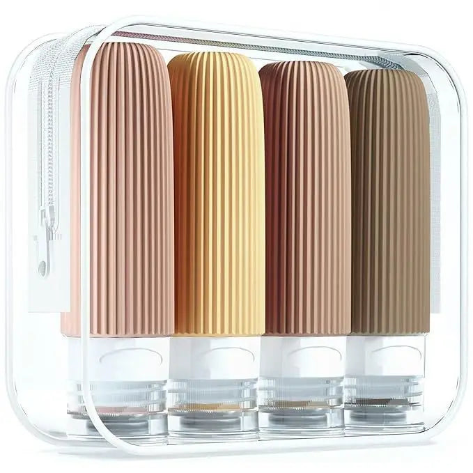 Travel essential bottle set