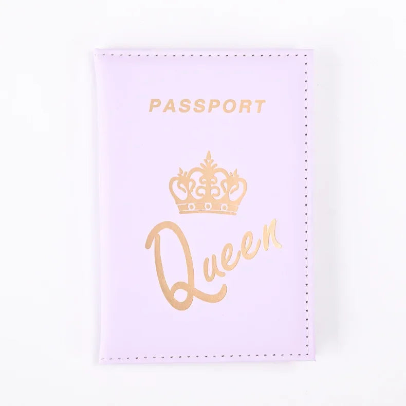 Queen and King Passport covers