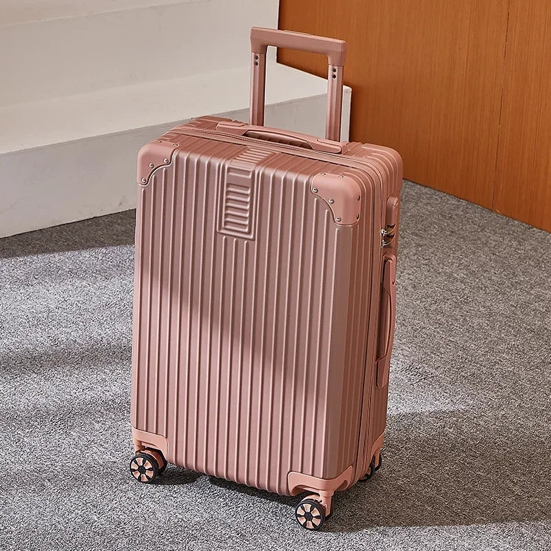 Aluminum Magnesium Alloy Travel Luggage Trolley