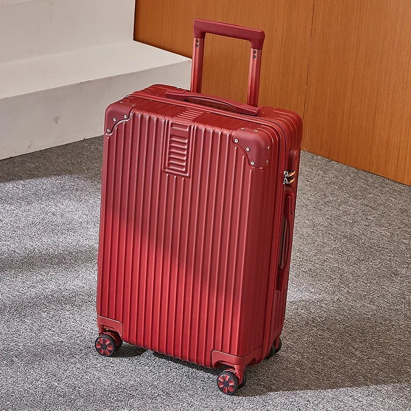 Aluminum Magnesium Alloy Travel Luggage Trolley