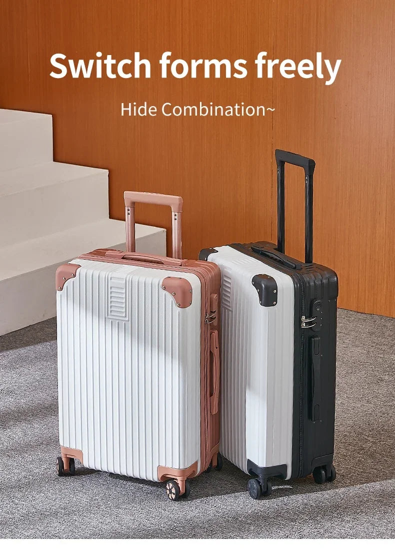 Aluminum Magnesium Alloy Travel Luggage Trolley