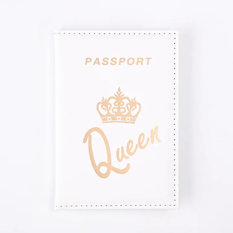 Queen and King Passport covers
