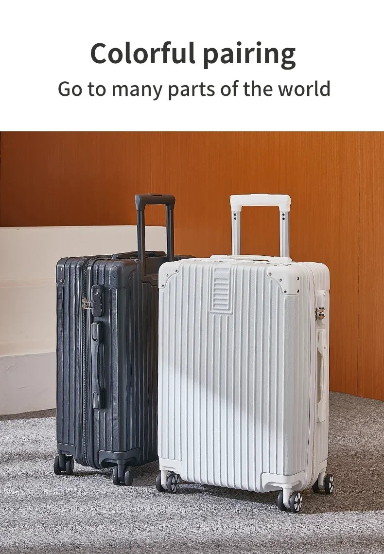 Aluminum Magnesium Alloy Travel Luggage Trolley