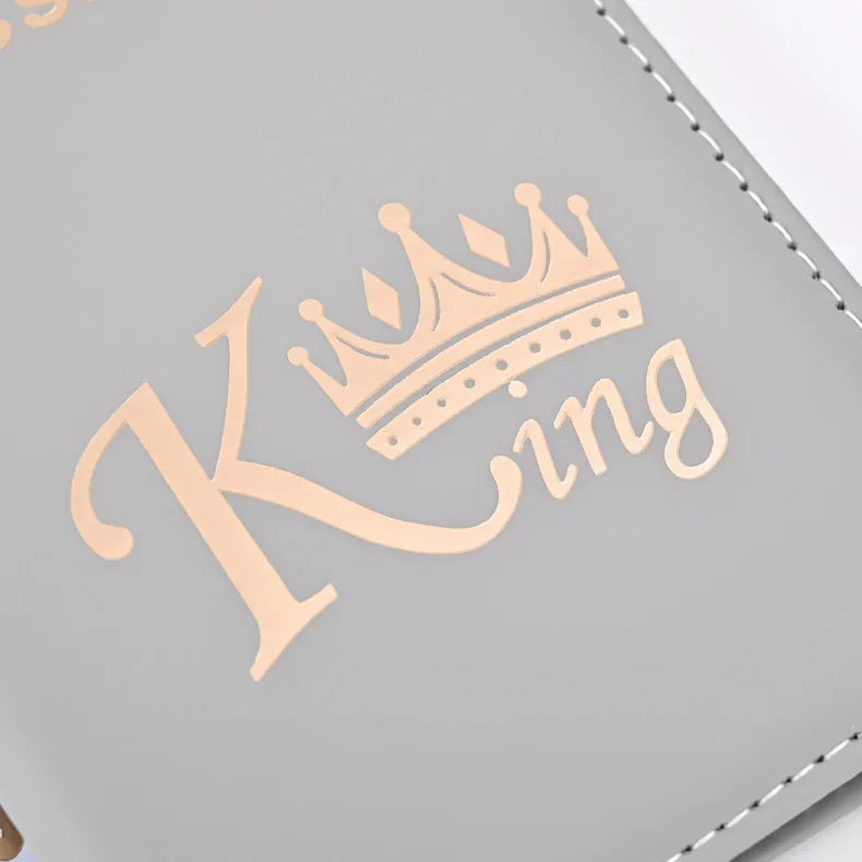 Queen and King Passport covers