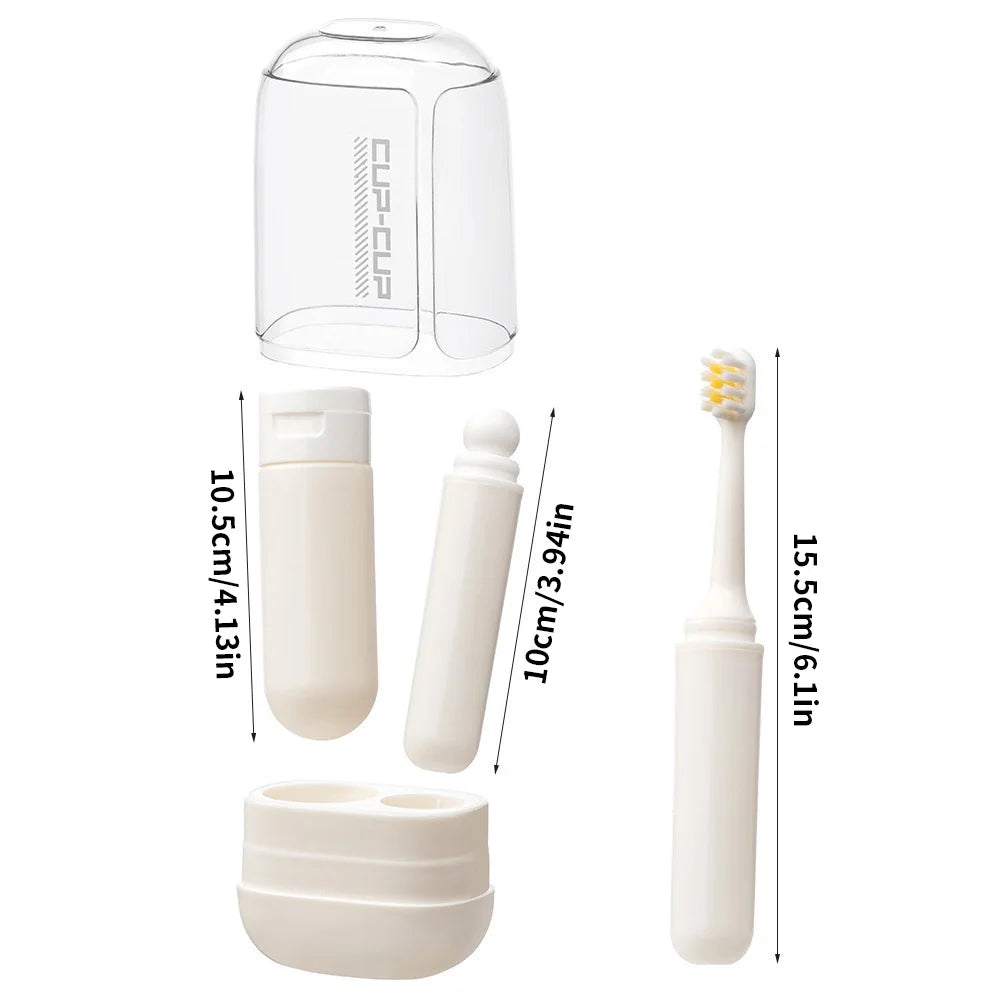 Travel toiletries set 3 in 1
