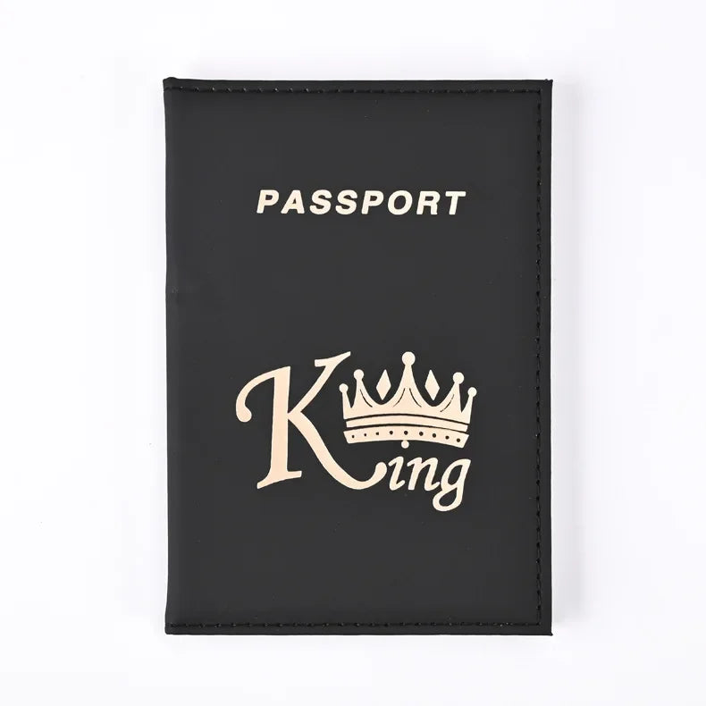Queen and King Passport covers