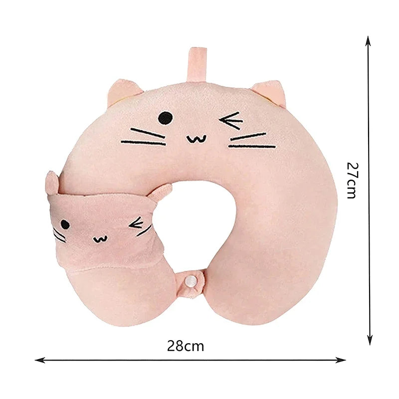 animal travel pillow