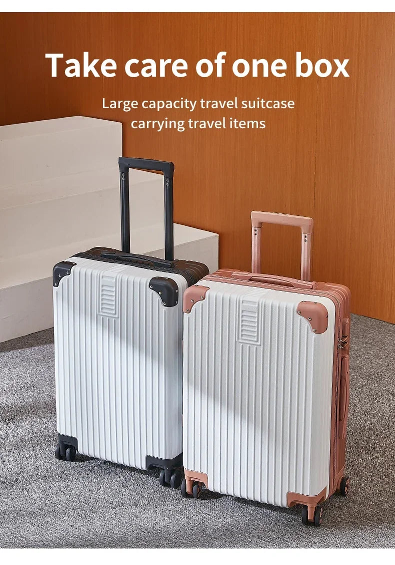 Aluminum Magnesium Alloy Travel Luggage Trolley