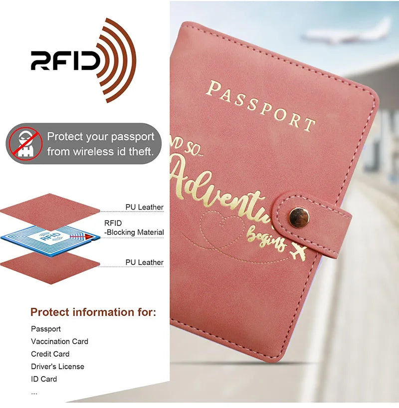 Adventure passport cover