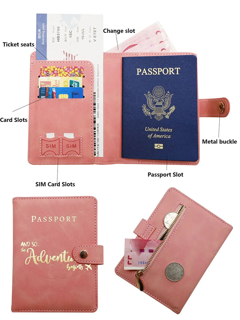 Adventure passport cover