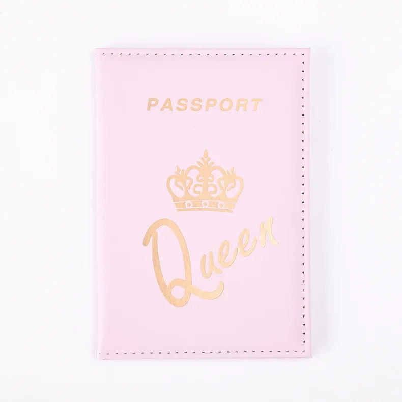 Queen and King Passport covers