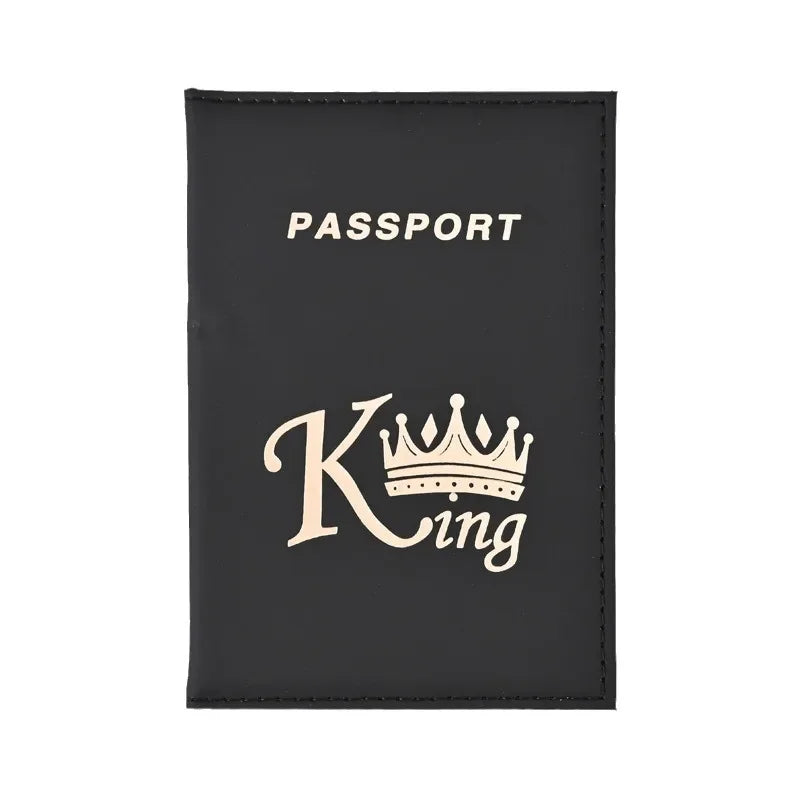 Queen and King Passport covers
