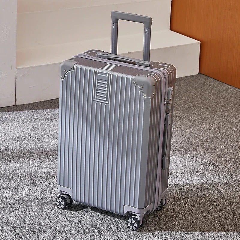 Aluminum Magnesium Alloy Travel Luggage Trolley