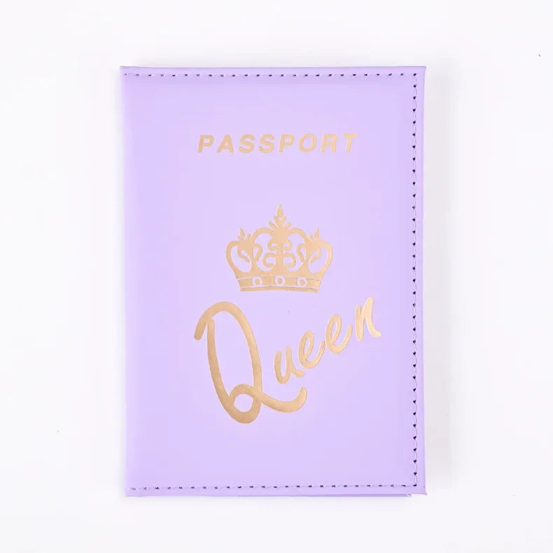 Queen and King Passport covers