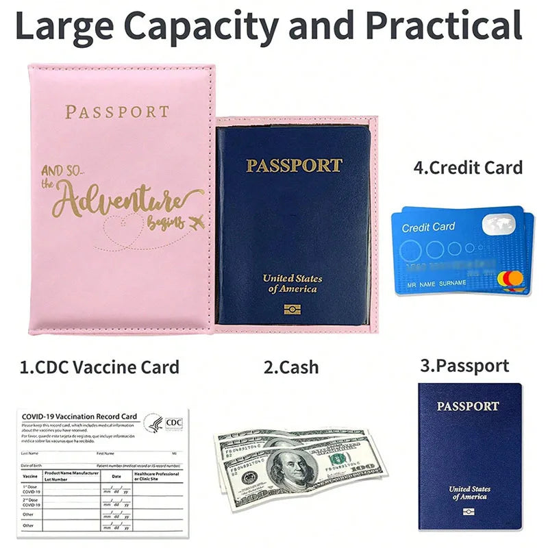 Adventure passport cover