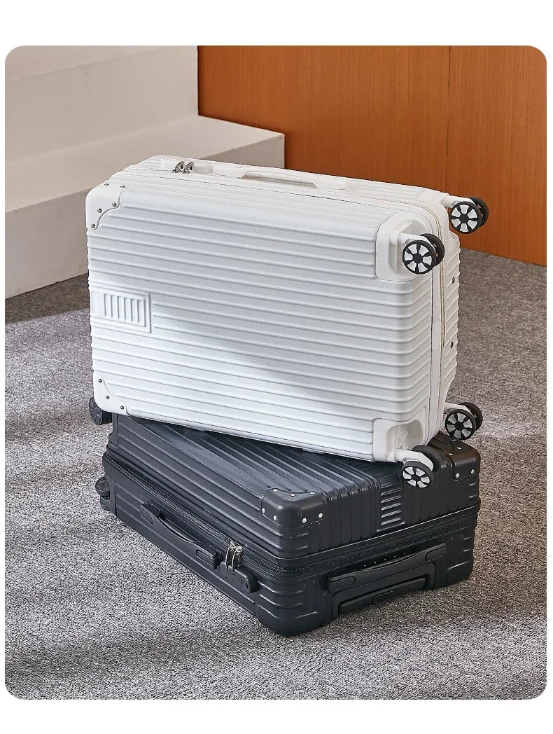 Aluminum Magnesium Alloy Travel Luggage Trolley