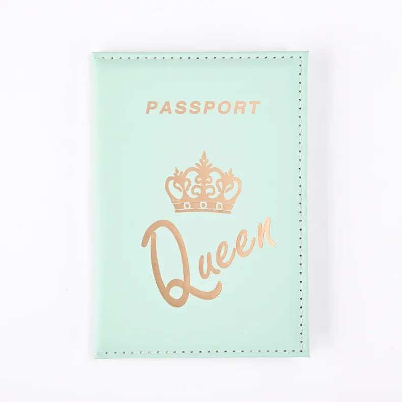 Queen and King Passport covers