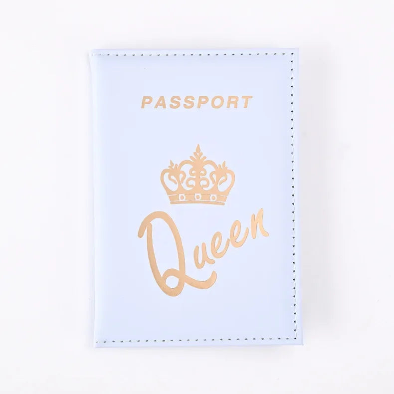 Queen and King Passport covers