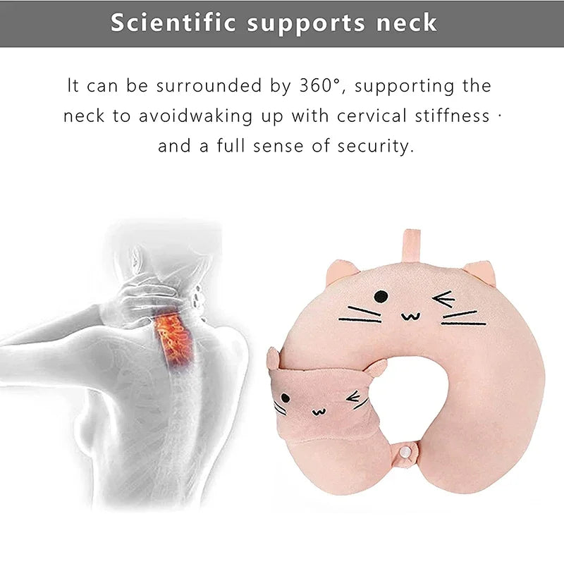 animal travel pillow